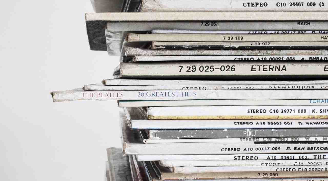 albums phonographiques, documents, vinyles